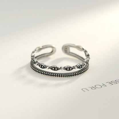 Inel reglabil din Argint Divine Vintage