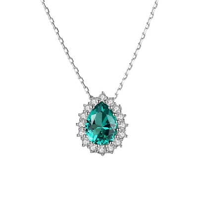 Colier din Argint Teardrop