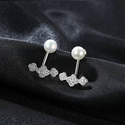 Cercei din Argint Hazel Pearls