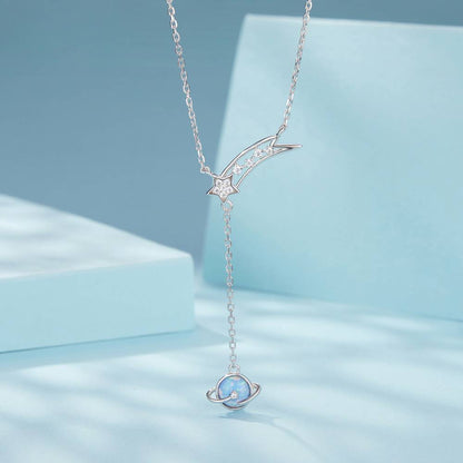 Colier din Argint Planet Opal