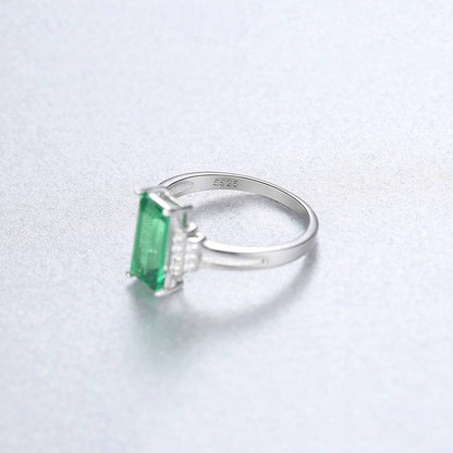 Inel din Argint Cecelia Emerald