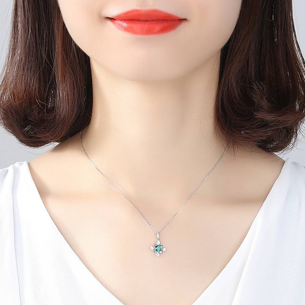 Colier din Argint Isadora Sapphire
