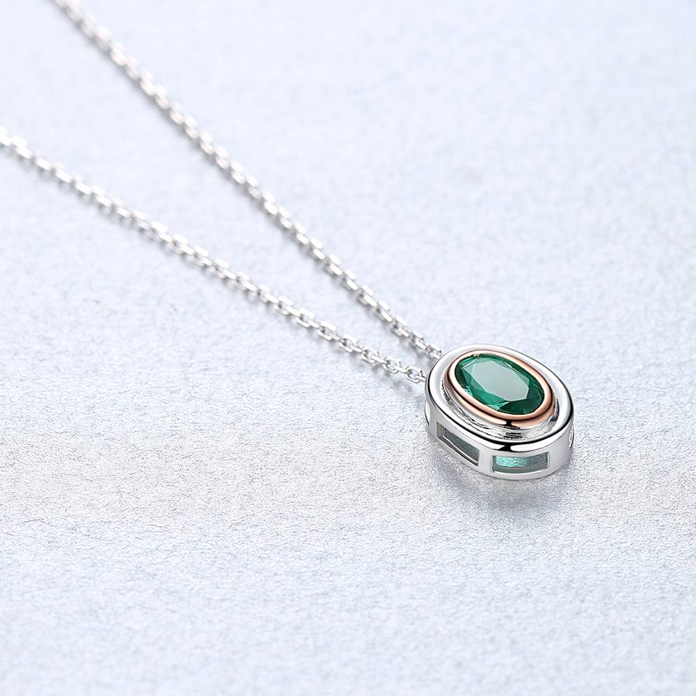 Colier din Argint Nerina Emerald