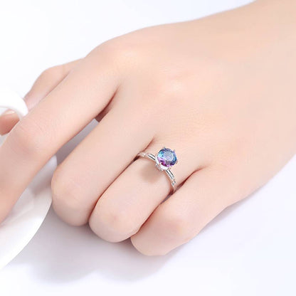 Inel din Argint Ophelia Topaz