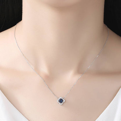 Colier din Argint Althea Sapphire