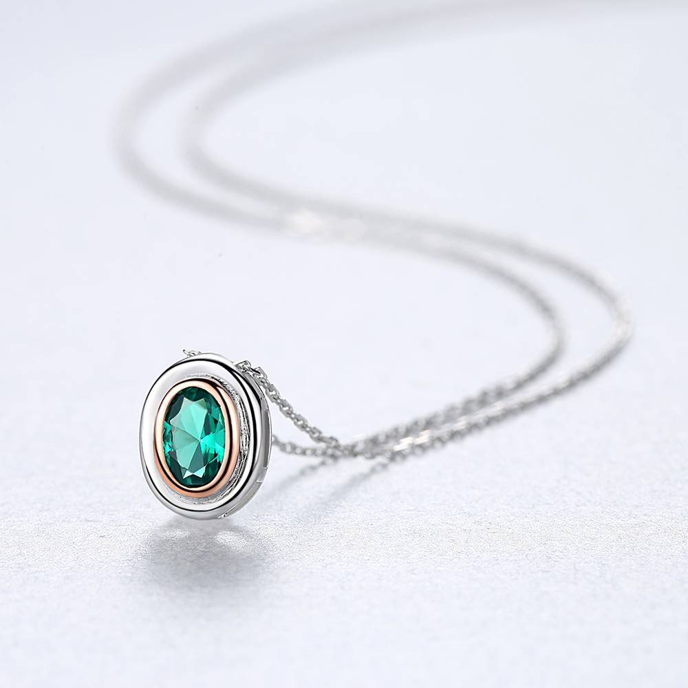 Colier din Argint Nerina Emerald