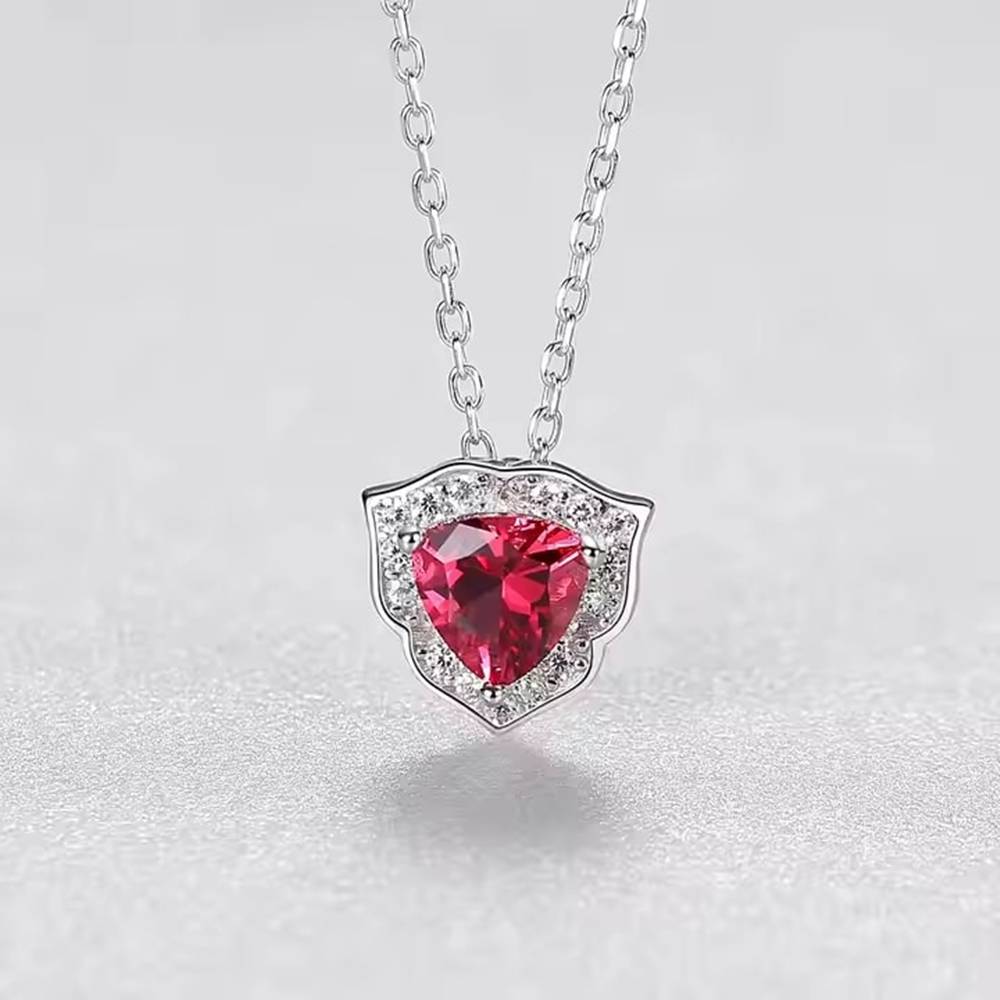 Colier din Argint Esra Ruby