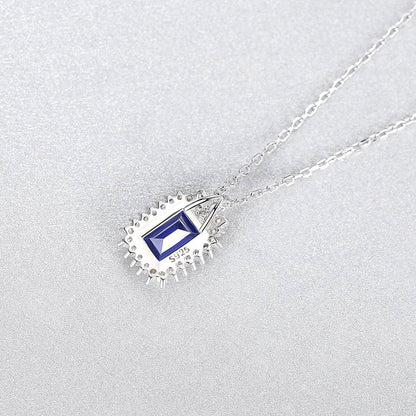 Colier din Argint Elif Sapphire