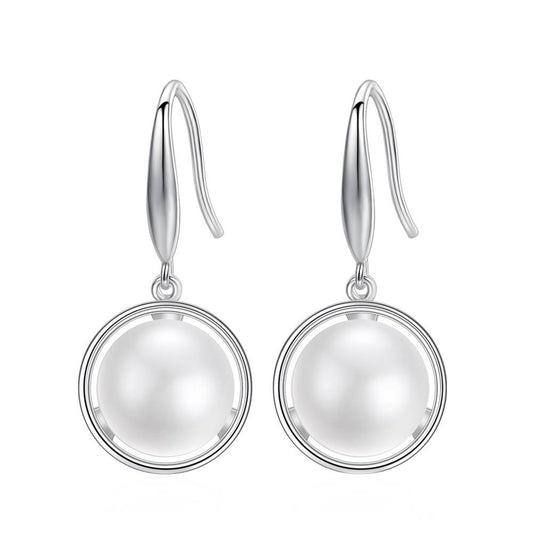 Cercei din Argint Florence Pearls