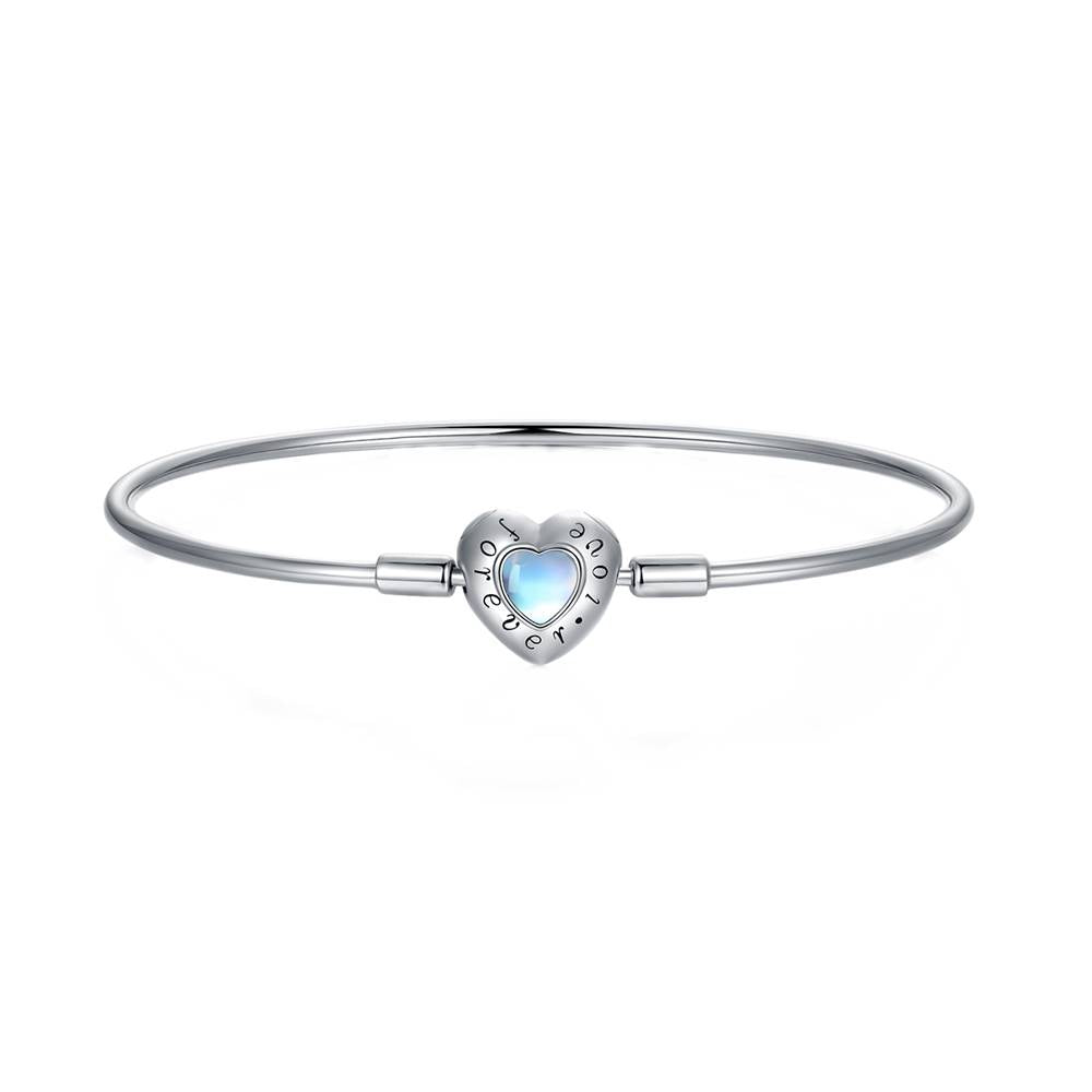 Bratara pentru Talismane din Argint Lovemore Moonstone