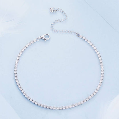 Bratara Tennis din Argint Ice Diamonds