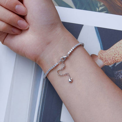 Bratara Tennis din Argint Ice Diamonds