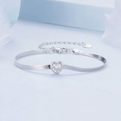 Bratara din Argint Pure Elegant Heart