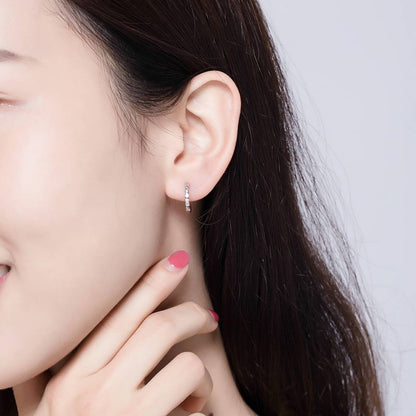 Cercei din Argint Dazzling Diamonds