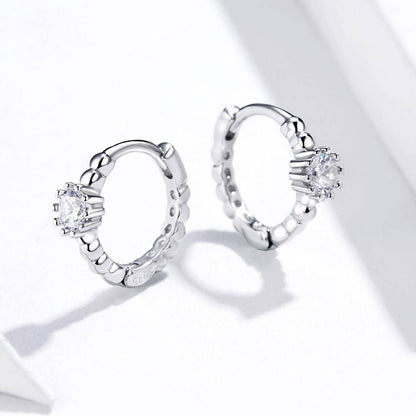 Cercei din Argint Beads Diamond