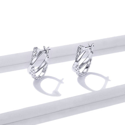 Cercei din Argint Timeless Knot