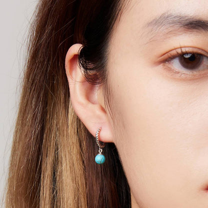 Cercei din Argint Magic Turqoise