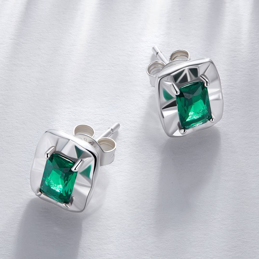 Cercei din Argint Bijou Emerald