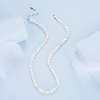 Colier din Argint Adaline Pearls