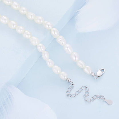 Colier din Argint Adaline Pearls