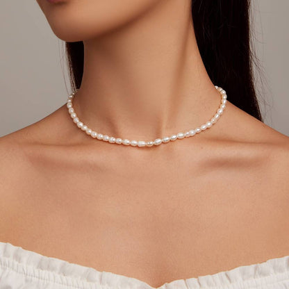 Colier din Argint Adaline Pearls