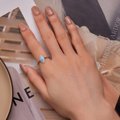 Inel din Argint Cynthia Opal