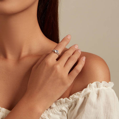 Inel din Argint Darla Moonstone