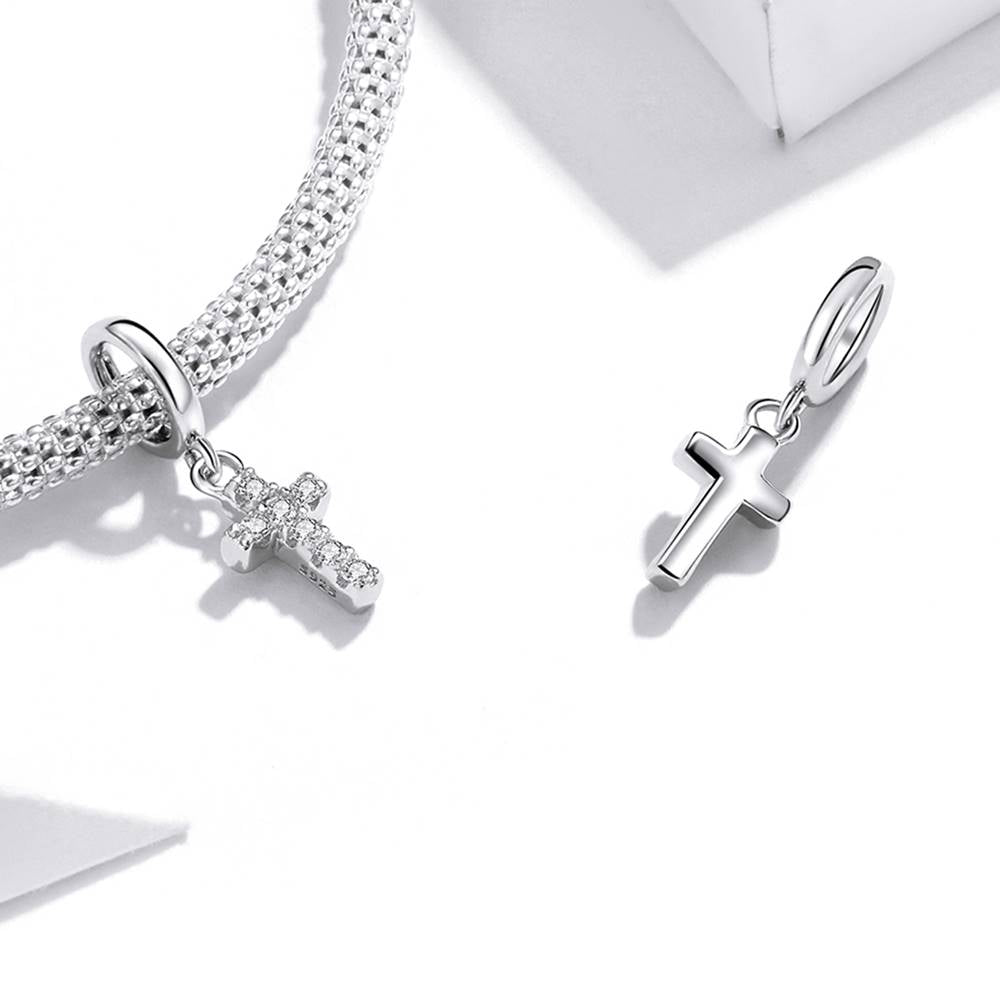 Talisman din Argint Diamond Cross