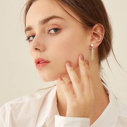 Cercei din Argint Darla Pearls