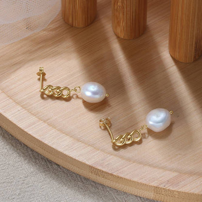 Cercei din Argint Viva Pearls