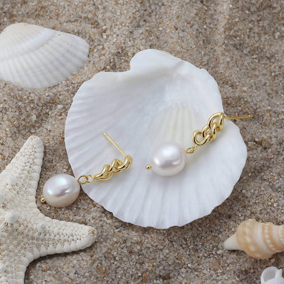 Cercei din Argint Viva Pearls