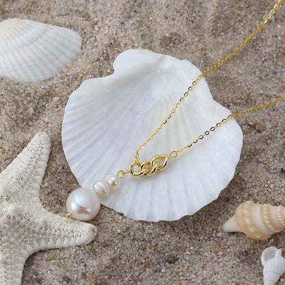 Colier din Argint Viva Pearls