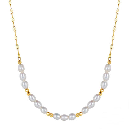 Colier din Argint Diamandora Pearls