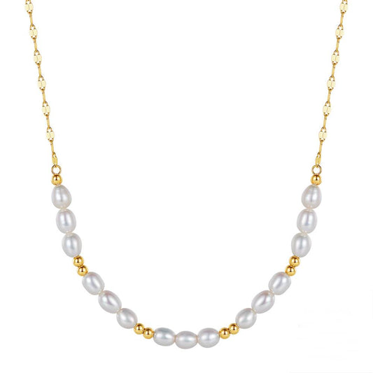 Colier din Argint Diamandora Pearls