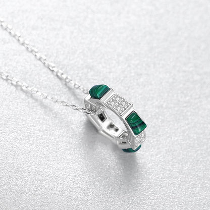 Colier din Argint Enya Silver Ring