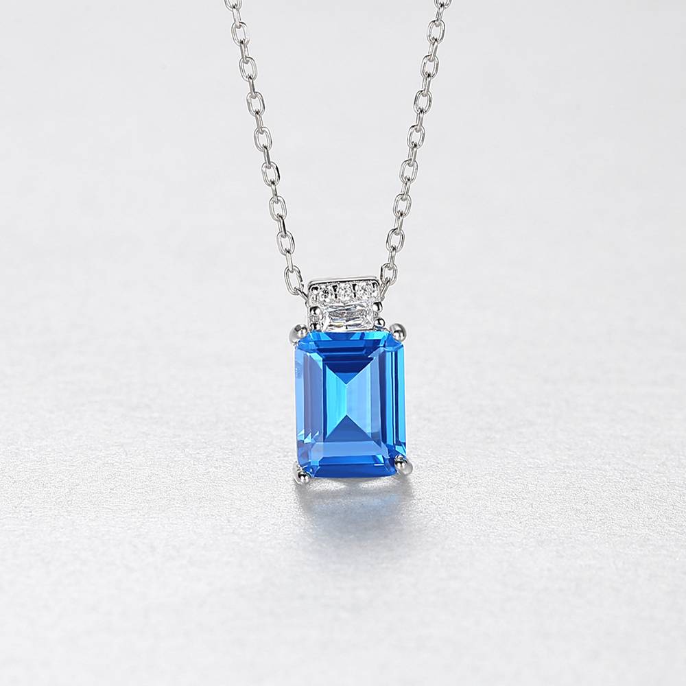 Colier din Argint Sia Topaz