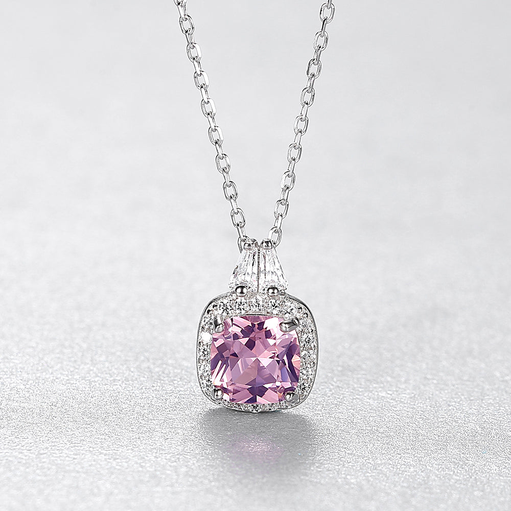 Colier din Argint Defne Morganite