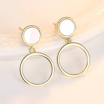Cercei din Argint Royal Circles