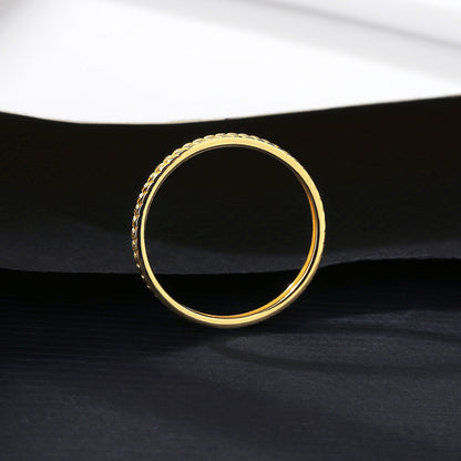 Inel din Argint Cloudy Gold