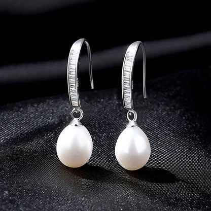 Cercei din Argint Iced Pearls