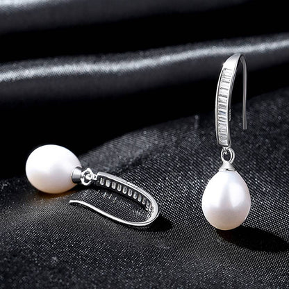 Cercei din Argint Iced Pearls