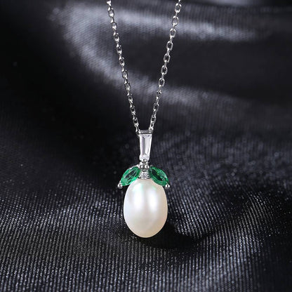 Colier din Argint Eliza Pearl