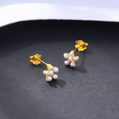 Cercei din Argint Rare Flower