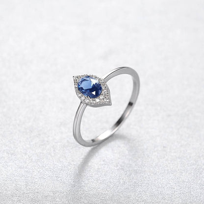 Inel din Argint Elegant Sapphire