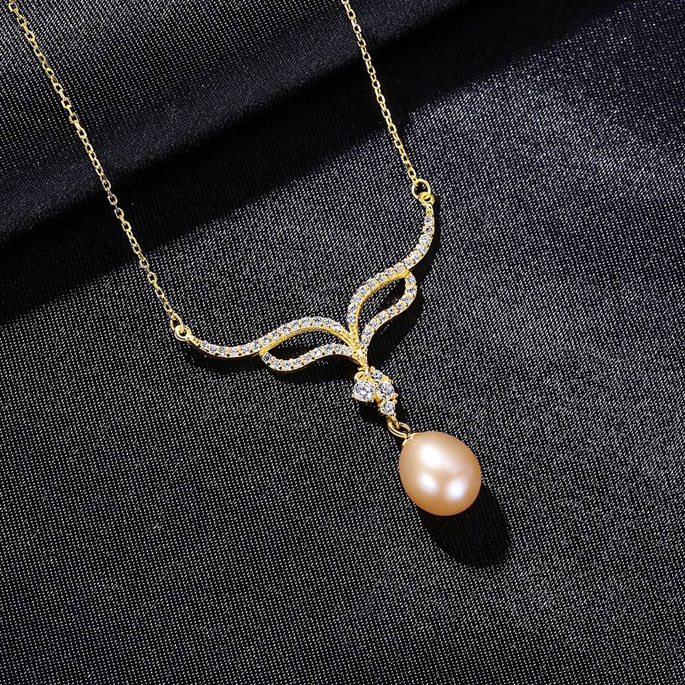 Colier din Argint Genevieve Pearl