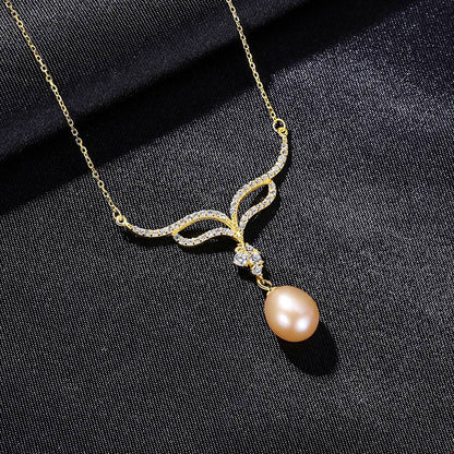 Colier din Argint Genevieve Pearl