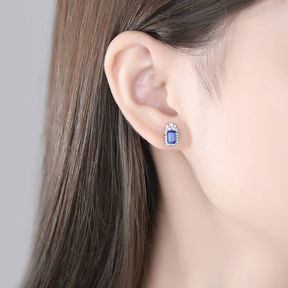Cercei din Argint Dream Sapphire