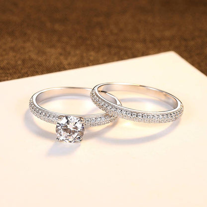 Inel dublu din Argint Starlite Diamonds