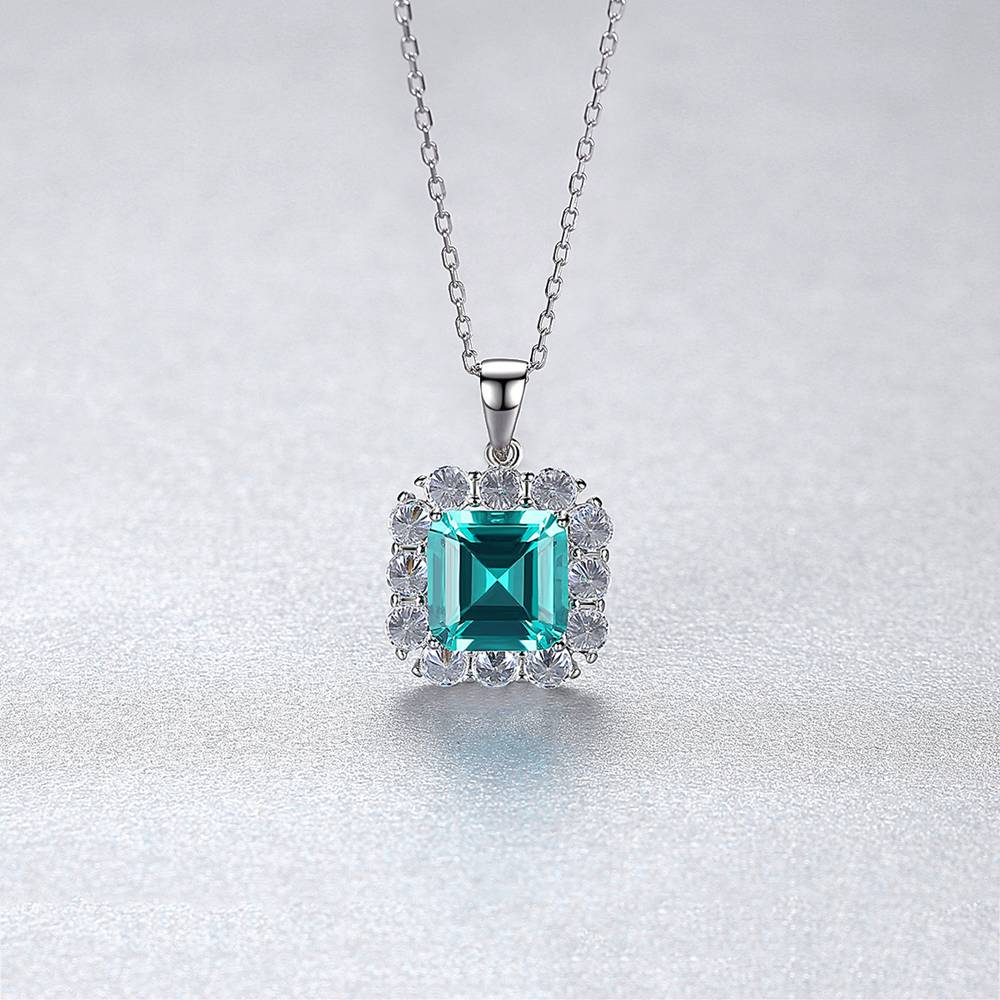 Colier din Argint Yara Emerald