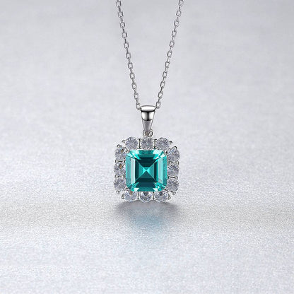 Colier din Argint Yara Emerald